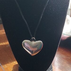 Park Lane Silver Heart Necklace